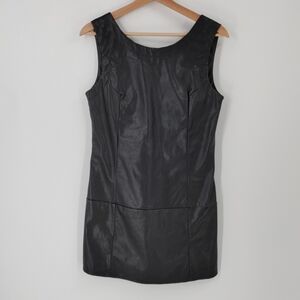 Goldie Faux Leather Dress
